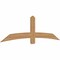 Ekena Millwork Bellingham Timber Gable Bracket, Western Red Cedar, 84"W x 24"H x 1 1/2"D x 5 1/2"F, 7/12 Pitch GBW084X24X0206BEL00SWR - alternate 5